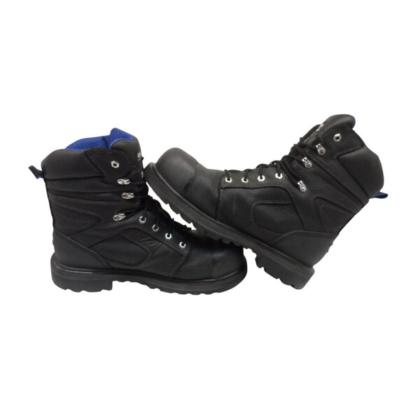 DAKOTA Men's 557 8'' Steel Toe Composite Plate HD3 Vibram Work Boots Black 12M - Picture 6 of 8